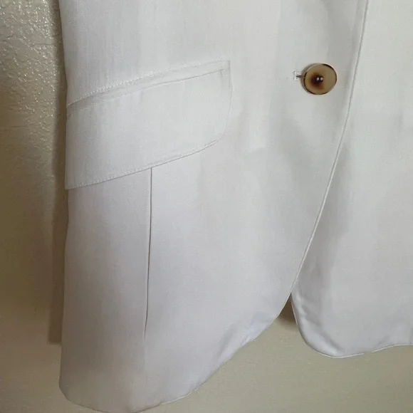 Theory White Vest Waistcoat - Picture 6 of 11